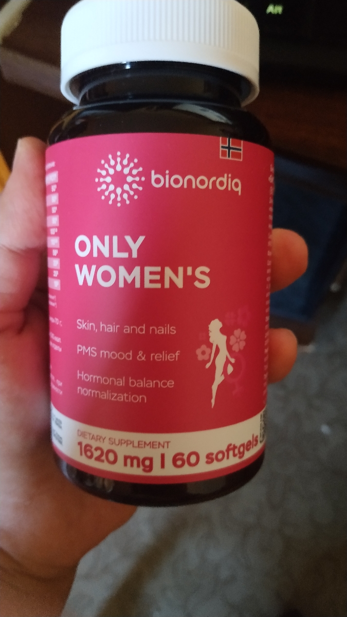 Фото покупателя №94 из 401: Витамины для женщин Only Womens bionordiq 1020 мг 60 капсул, женское здоровье, для красоты и здоровья,, отзыв на 4 из 5, Ozon, 15 июля 2024