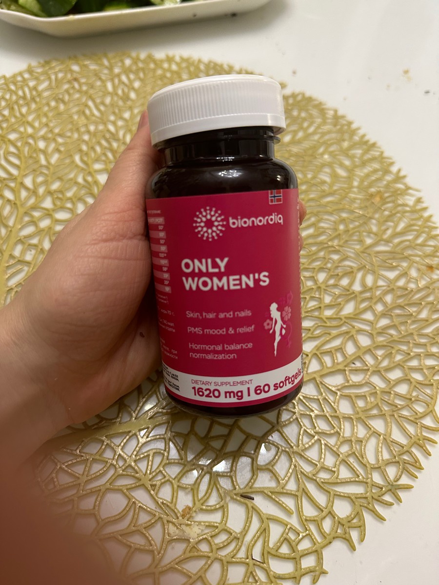 Фото покупателя №52 из 401: Витамины для женщин Only Womens bionordiq 1020 мг 60 капсул, женское здоровье, для красоты и здоровья,, отзыв на 5 из 5, Ozon, 22 июля 2024