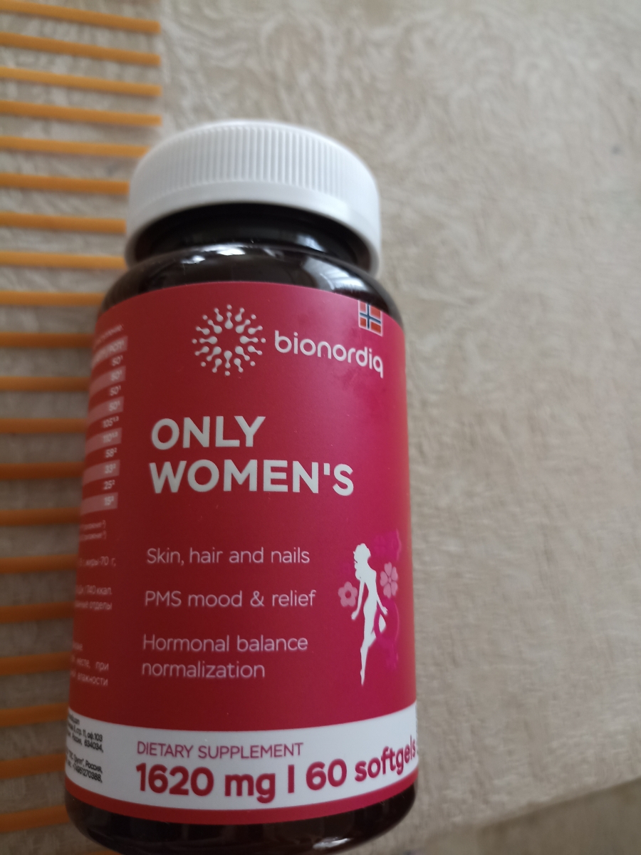 Фото покупателя №44 из 401: Витамины для женщин Only Womens bionordiq 1020 мг 60 капсул, женское здоровье, для красоты и здоровья,, отзыв на 5 из 5, Ozon, 29 июля 2024