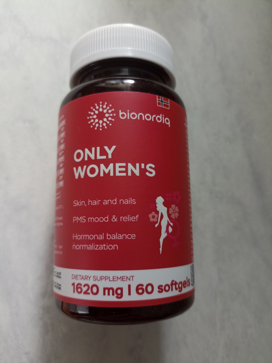 Фото покупателя №36 из 401: Витамины для женщин Only Womens bionordiq 1020 мг 60 капсул, женское здоровье, для красоты и здоровья,, отзыв на 5 из 5, Ozon, 31 июля 2024
