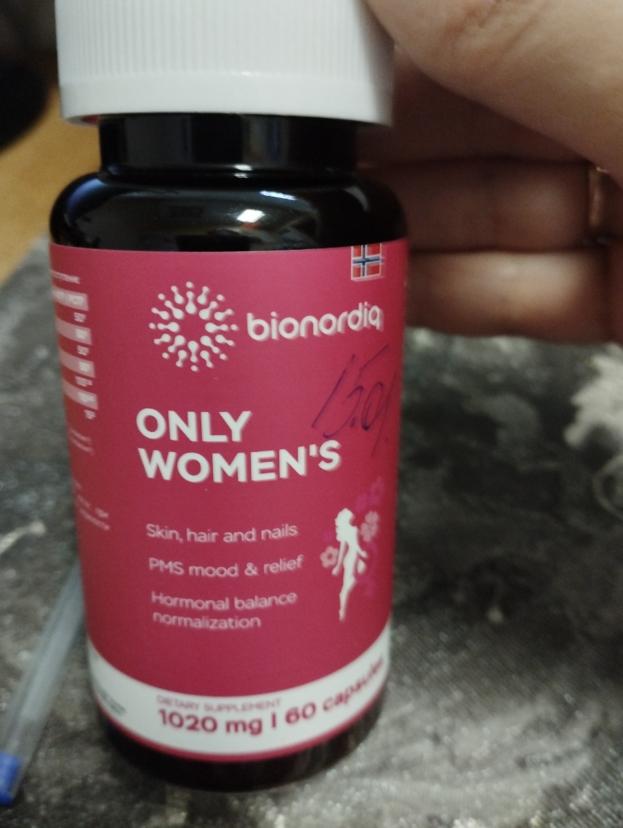 Фото покупателя №31 из 401: Витамины для женщин Only Womens bionordiq 1020 мг 60 капсул, женское здоровье, для красоты и здоровья,, отзыв на 4 из 5, Ozon, 15 января 2025