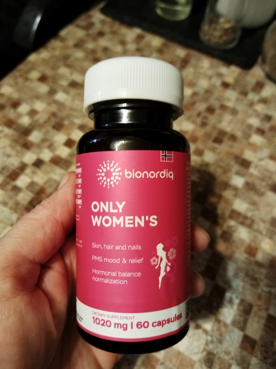 Фото покупателя №30 из 401: Витамины для женщин Only Womens bionordiq 1020 мг 60 капсул, женское здоровье, для красоты и здоровья,, отзыв на 4 из 5, Ozon, 18 января 2025