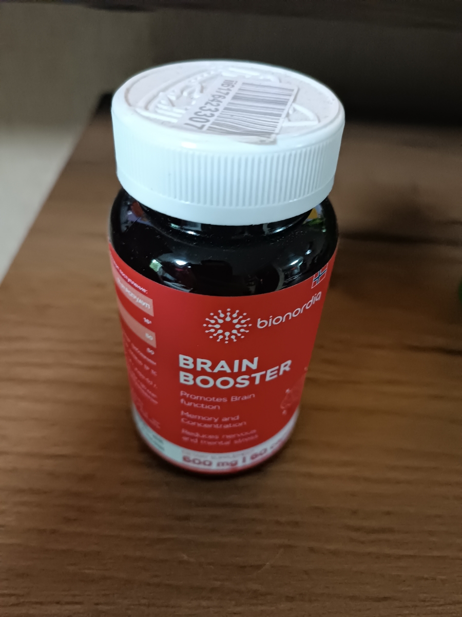 Фото покупателя №814 из 814: Витаминный комплекс для мозга и памяти Brain Booster bionordiq 600 мг 60 капсул, ноотроп, для концентрации, витамины для мозга, для учёбы и работы, БАД, для иммунитета, для здоровья, для профилактики, отзыв на 5 из 5, Ozon, 23 июня 2024