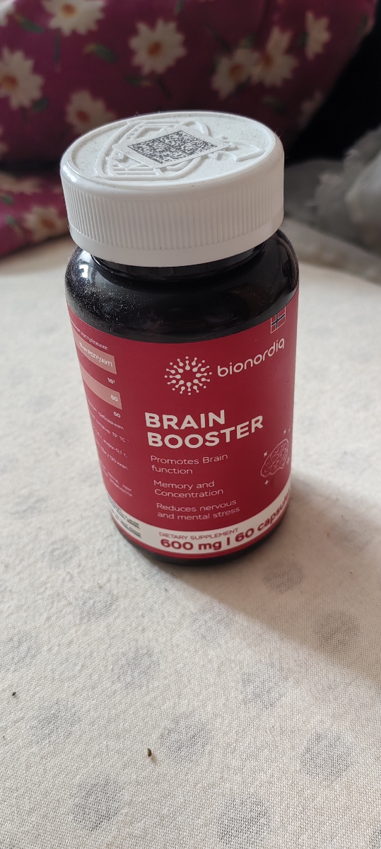 Фото покупателя №813 из 814: Витаминный комплекс для мозга и памяти Brain Booster bionordiq 600 мг 60 капсул, ноотроп, для концентрации, витамины для мозга, для учёбы и работы, БАД, для иммунитета, для здоровья, для профилактики, отзыв на 5 из 5, Ozon, 23 июня 2024