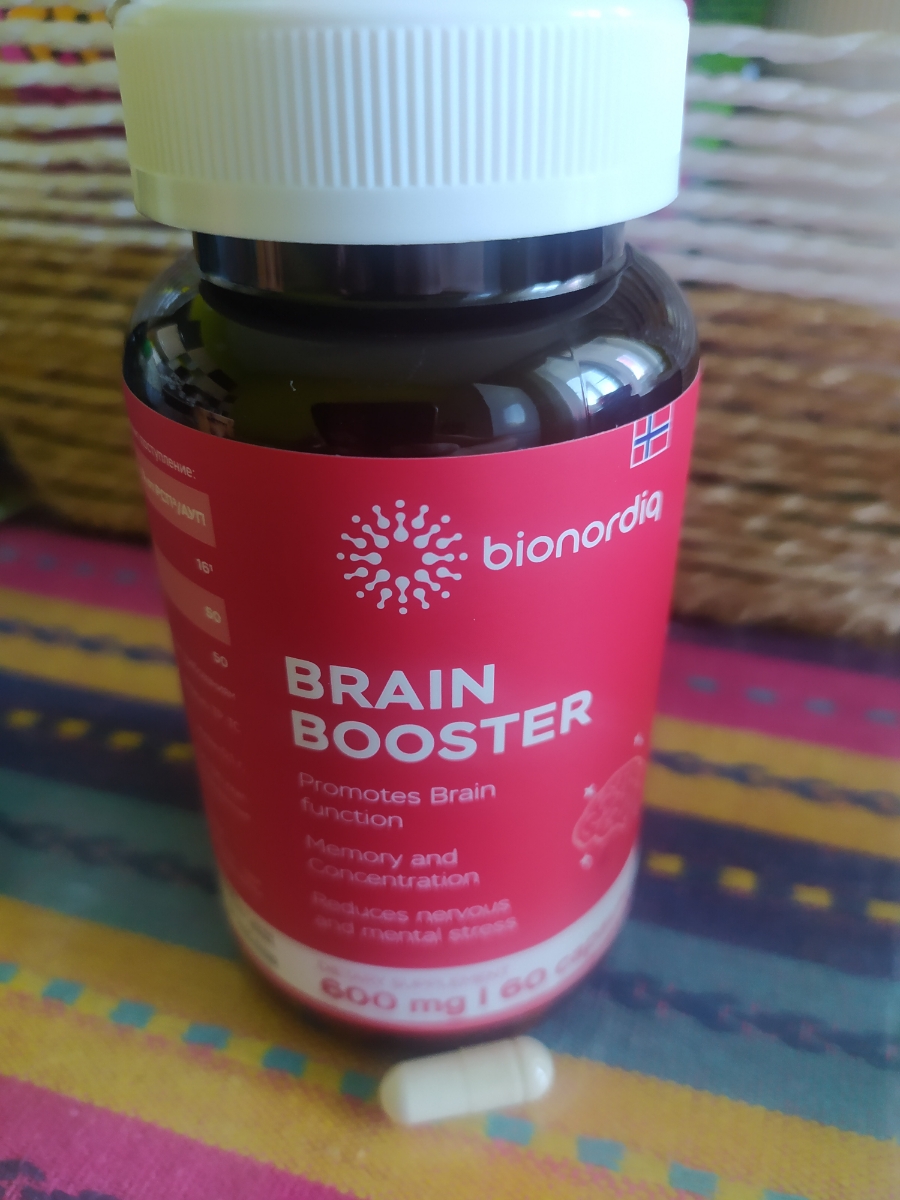 Фото покупателя №781 из 814: Витаминный комплекс для мозга и памяти Brain Booster bionordiq 600 мг 60 капсул, ноотроп, для концентрации, витамины для мозга, для учёбы и работы, БАД, для иммунитета, для здоровья, для профилактики, отзыв на 5 из 5, Ozon, 27 июня 2024
