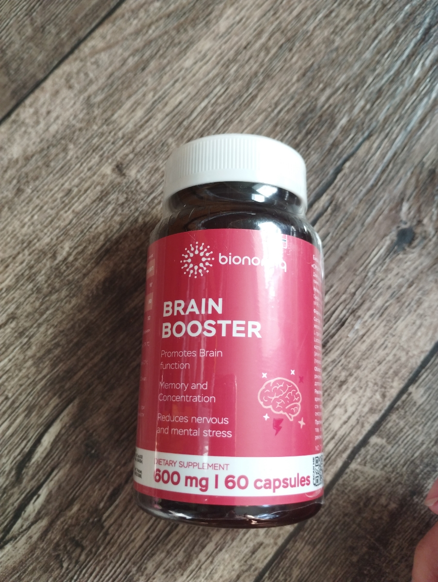 Фото покупателя №777 из 814: Витаминный комплекс для мозга и памяти Brain Booster bionordiq 600 мг 60 капсул, ноотроп, для концентрации, витамины для мозга, для учёбы и работы, БАД, для иммунитета, для здоровья, для профилактики, отзыв на 5 из 5, Ozon, 28 июня 2024