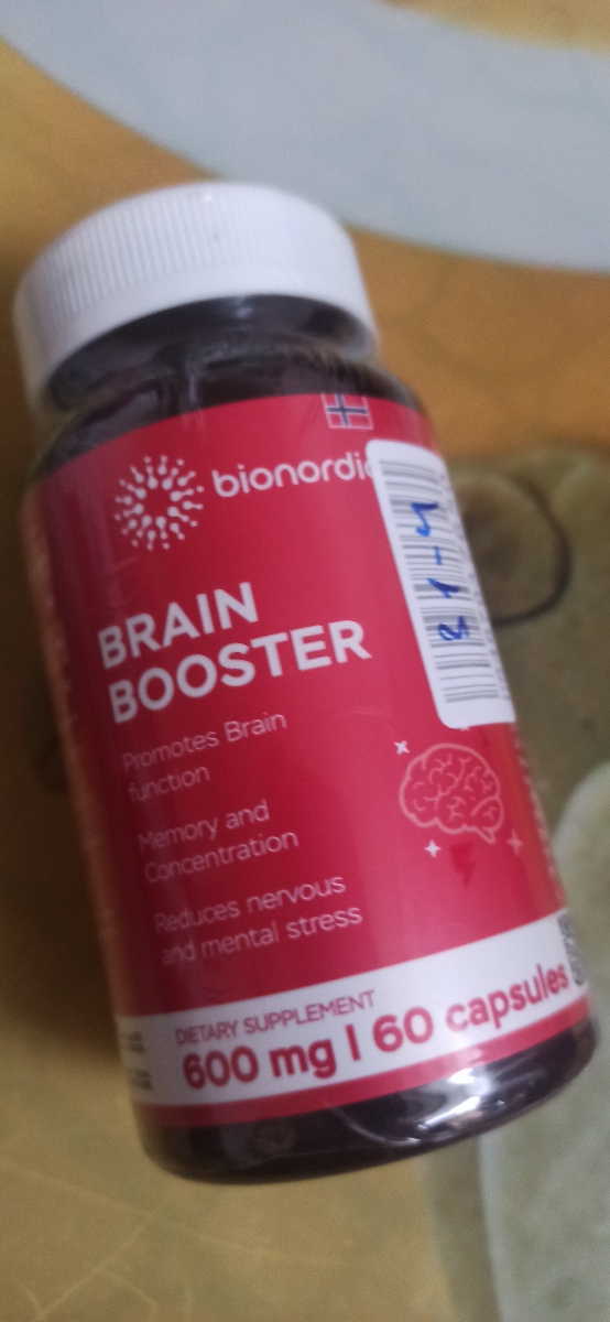Фото покупателя №773 из 814: Витаминный комплекс для мозга и памяти Brain Booster bionordiq 600 мг 60 капсул, ноотроп, для концентрации, витамины для мозга, для учёбы и работы, БАД, для иммунитета, для здоровья, для профилактики, отзыв на 5 из 5, Ozon, 28 июня 2024