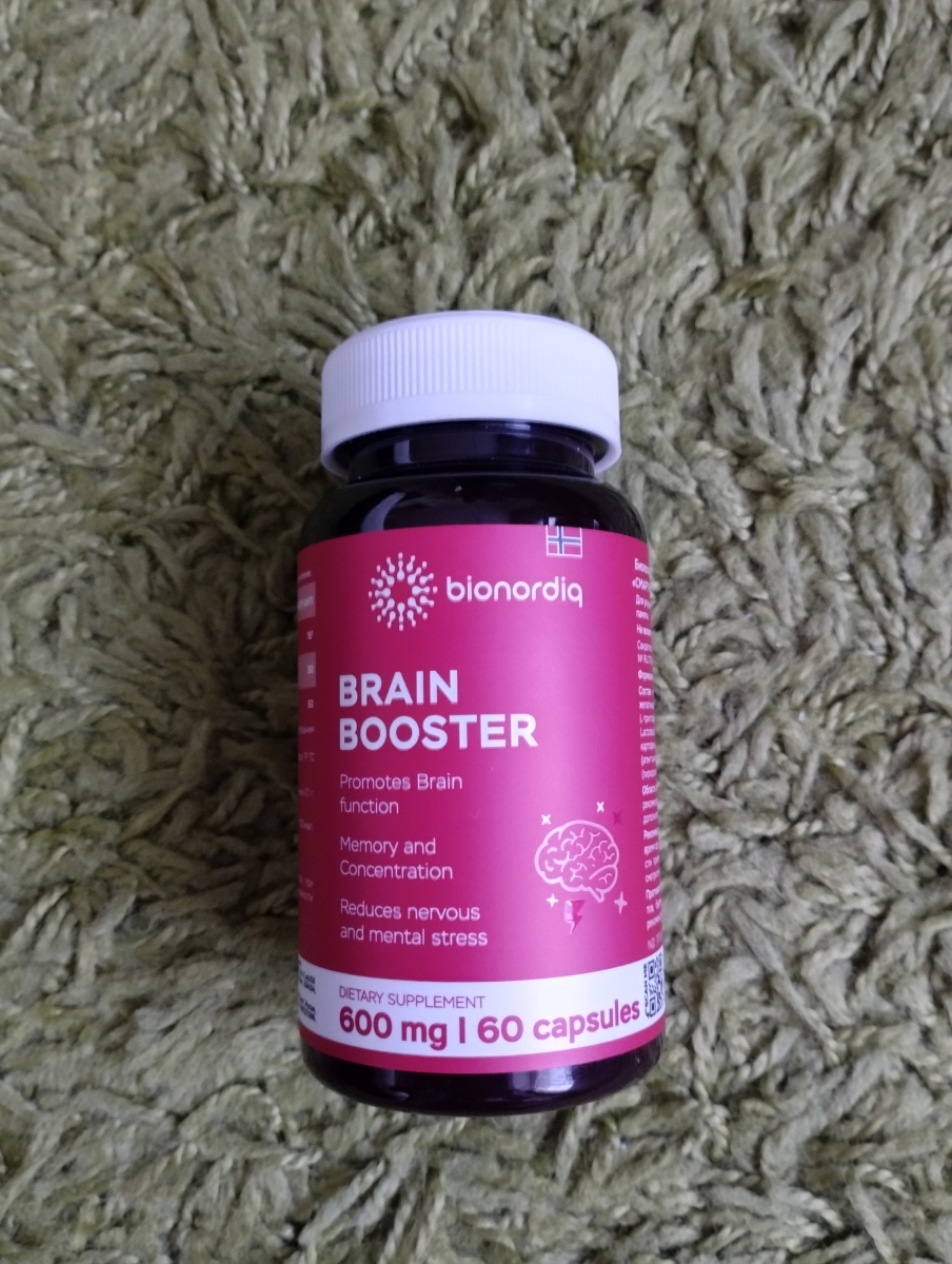 Фото покупателя №770 из 814: Витаминный комплекс для мозга и памяти Brain Booster bionordiq 600 мг 60 капсул, ноотроп, для концентрации, витамины для мозга, для учёбы и работы, БАД, для иммунитета, для здоровья, для профилактики, отзыв на 5 из 5, Ozon, 28 июня 2024