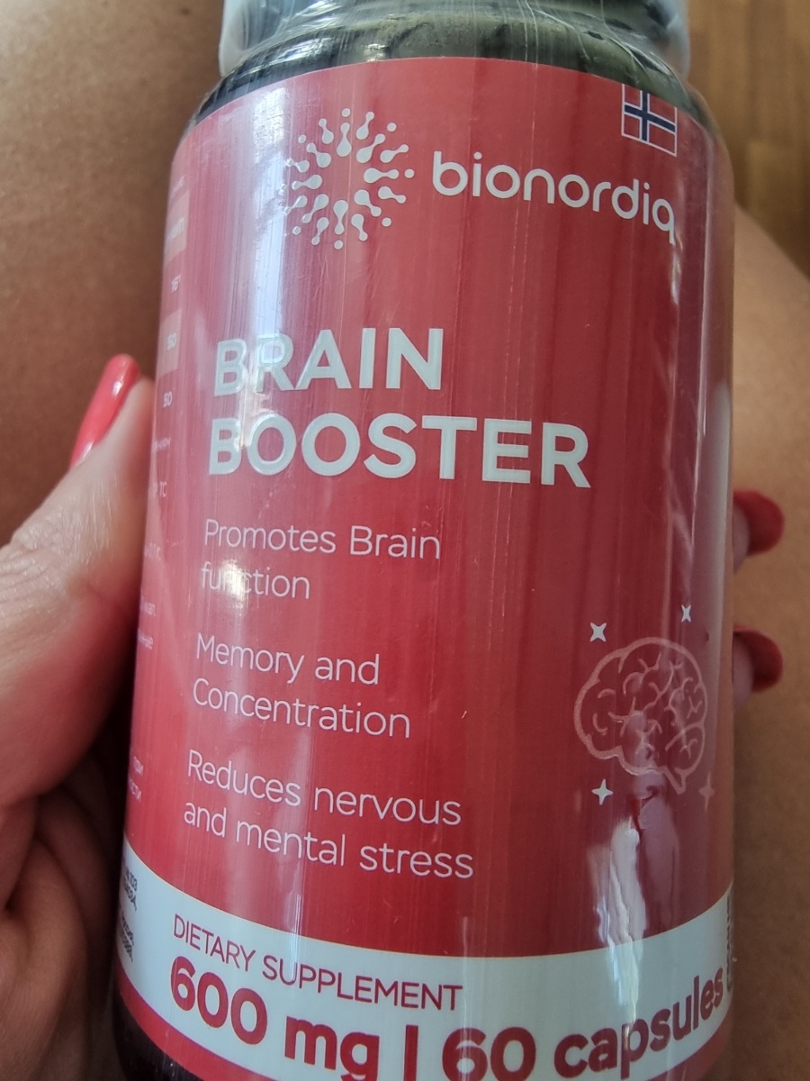 Фото покупателя №750 из 814: Витаминный комплекс для мозга и памяти Brain Booster bionordiq 600 мг 60 капсул, ноотроп, для концентрации, витамины для мозга, для учёбы и работы, БАД, для иммунитета, для здоровья, для профилактики, отзыв на 4 из 5, Ozon, 30 июня 2024
