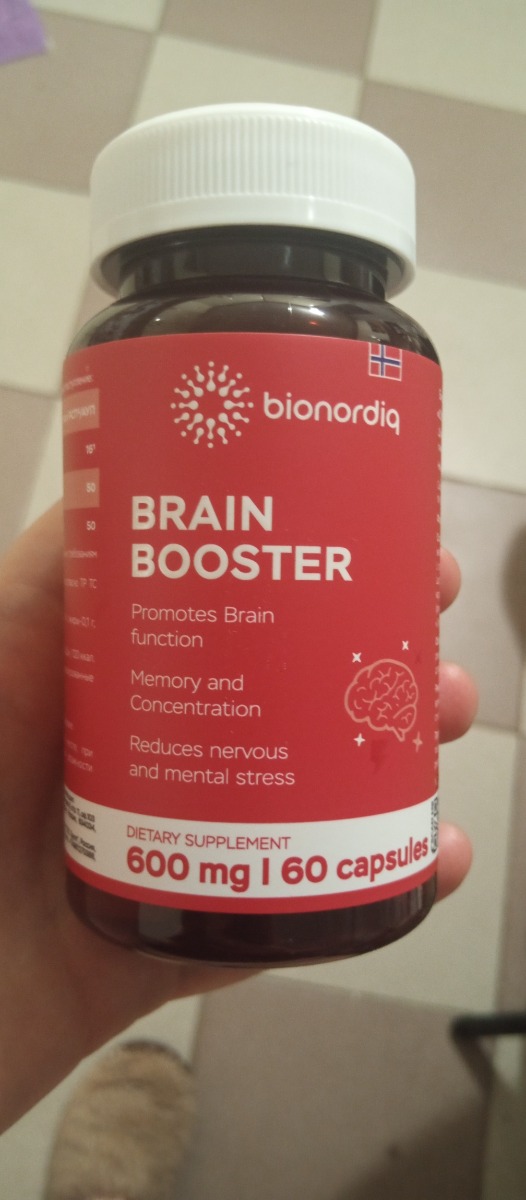 Фото покупателя №710 из 814: Витаминный комплекс для мозга и памяти Brain Booster bionordiq 600 мг 60 капсул, ноотроп, для концентрации, витамины для мозга, для учёбы и работы, БАД, для иммунитета, для здоровья, для профилактики, отзыв на 5 из 5, Ozon, 3 июля 2024
