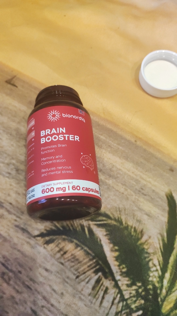 Фото покупателя №632 из 814: Витаминный комплекс для мозга и памяти Brain Booster bionordiq 600 мг 60 капсул, ноотроп, для концентрации, витамины для мозга, для учёбы и работы, БАД, для иммунитета, для здоровья, для профилактики, отзыв на 5 из 5, Ozon, 6 июля 2024