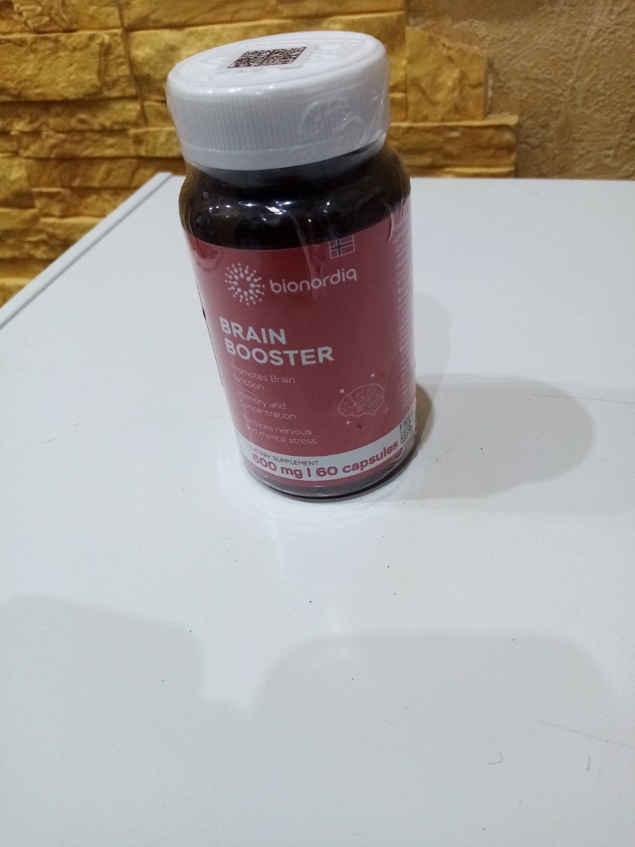 Фото покупателя №614 из 814: Витаминный комплекс для мозга и памяти Brain Booster bionordiq 600 мг 60 капсул, ноотроп, для концентрации, витамины для мозга, для учёбы и работы, БАД, для иммунитета, для здоровья, для профилактики, отзыв на 5 из 5, Ozon, 6 июля 2024