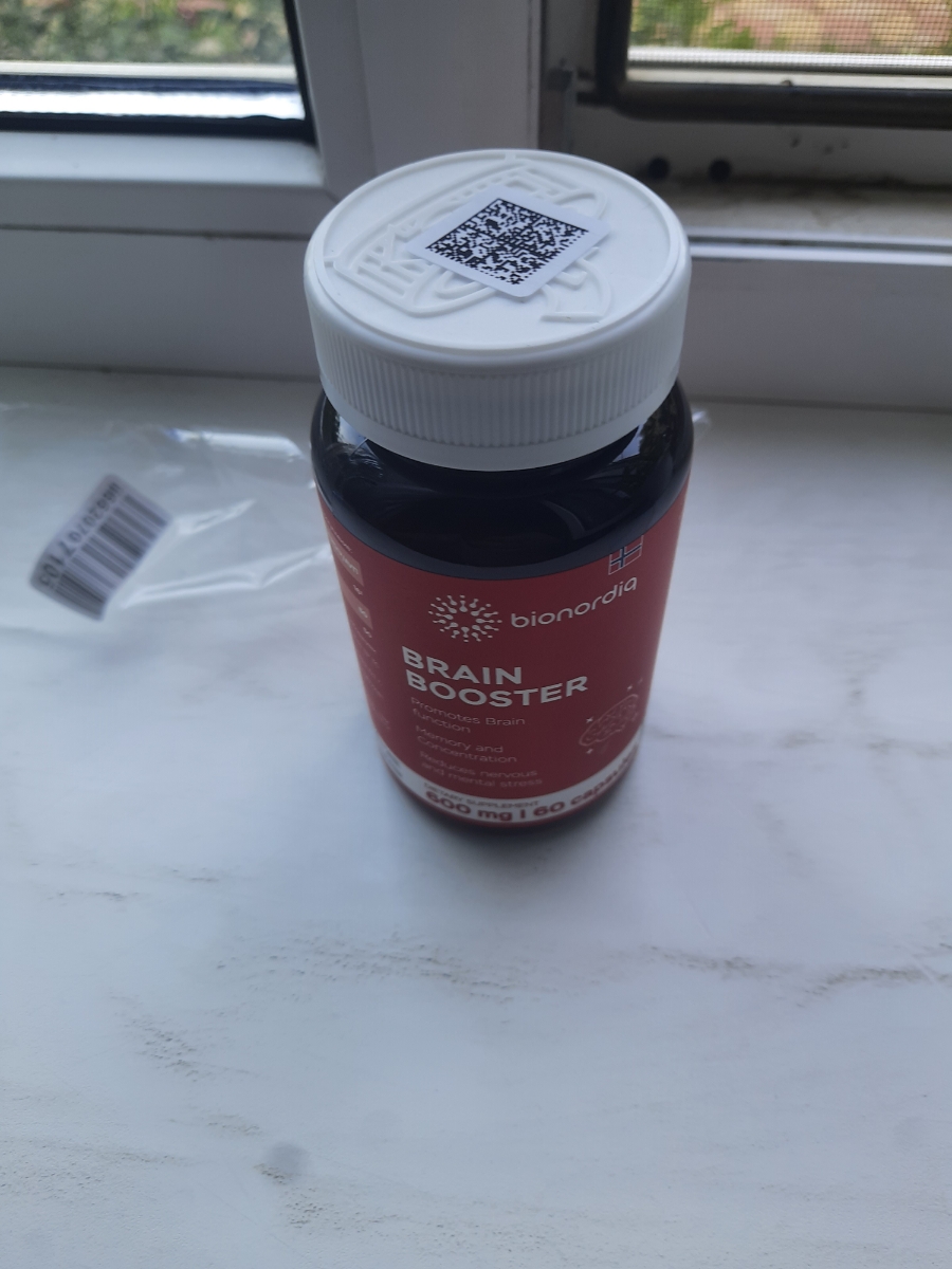 Фото покупателя №612 из 814: Витаминный комплекс для мозга и памяти Brain Booster bionordiq 600 мг 60 капсул, ноотроп, для концентрации, витамины для мозга, для учёбы и работы, БАД, для иммунитета, для здоровья, для профилактики, отзыв на 5 из 5, Ozon, 6 июля 2024
