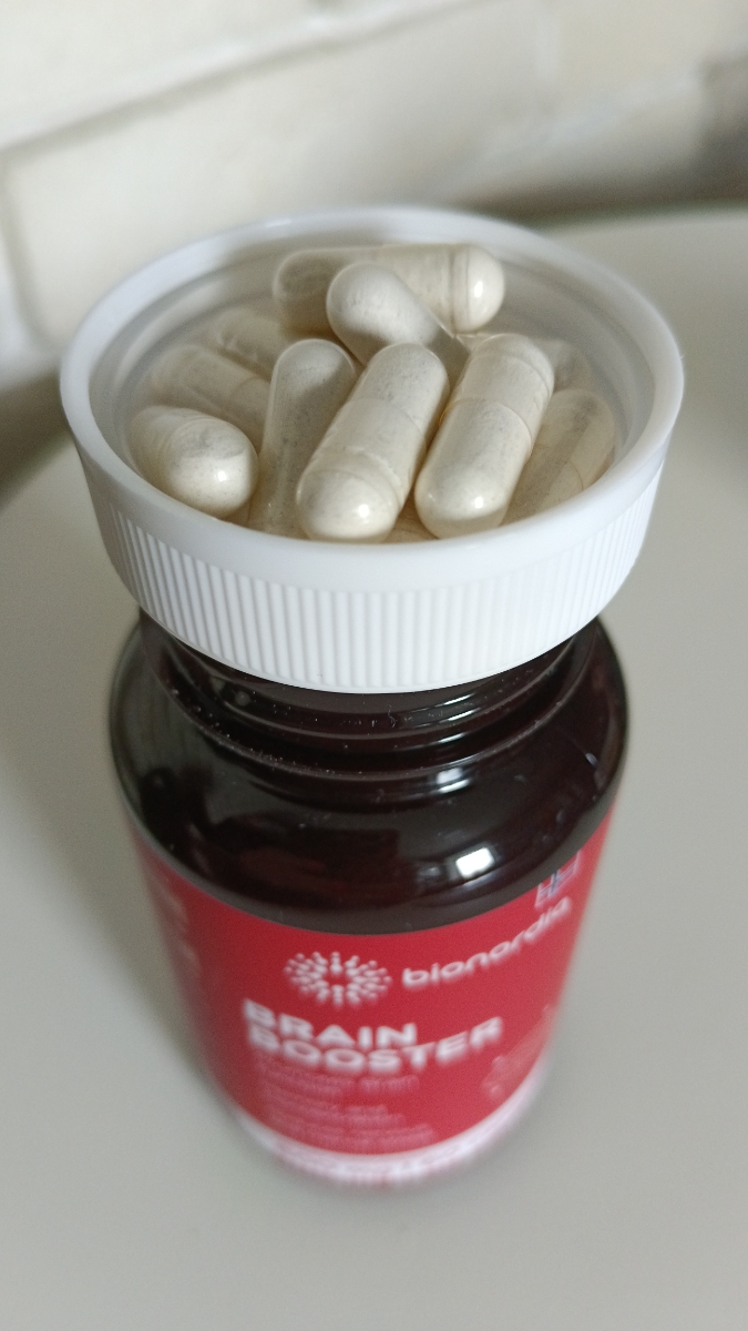 Фото покупателя №575 из 814: Витаминный комплекс для мозга и памяти Brain Booster bionordiq 600 мг 60 капсул, ноотроп, для концентрации, витамины для мозга, для учёбы и работы, БАД, для иммунитета, для здоровья, для профилактики, отзыв на 5 из 5, Ozon, 7 июля 2024