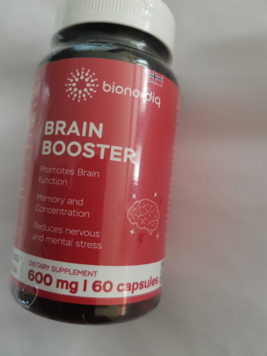 Фото покупателя №545 из 814: Витаминный комплекс для мозга и памяти Brain Booster bionordiq 600 мг 60 капсул, ноотроп, для концентрации, витамины для мозга, для учёбы и работы, БАД, для иммунитета, для здоровья, для профилактики, отзыв на 5 из 5, Ozon, 7 июля 2024