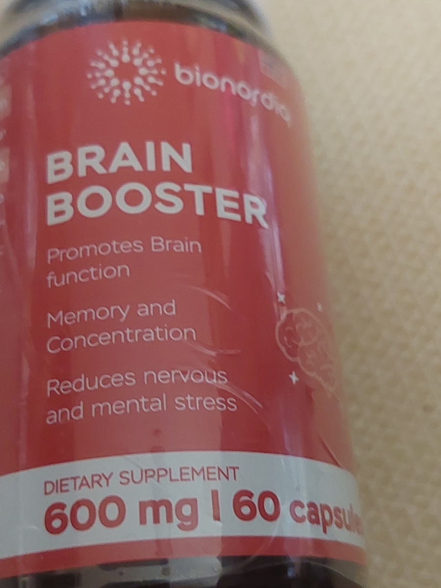 Фото покупателя №531 из 814: Витаминный комплекс для мозга и памяти Brain Booster bionordiq 600 мг 60 капсул, ноотроп, для концентрации, витамины для мозга, для учёбы и работы, БАД, для иммунитета, для здоровья, для профилактики, отзыв на 5 из 5, Ozon, 8 июля 2024