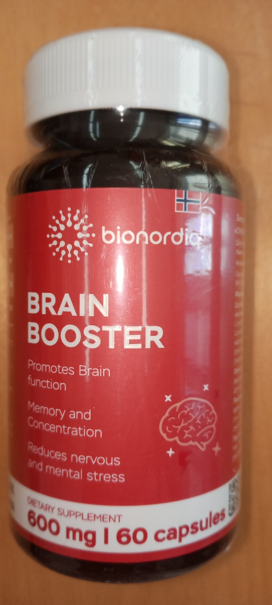 Фото покупателя №530 из 814: Витаминный комплекс для мозга и памяти Brain Booster bionordiq 600 мг 60 капсул, ноотроп, для концентрации, витамины для мозга, для учёбы и работы, БАД, для иммунитета, для здоровья, для профилактики, отзыв на 5 из 5, Ozon, 8 июля 2024