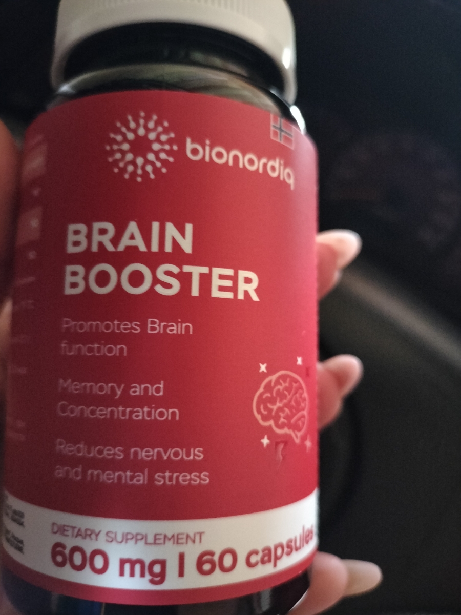 Фото покупателя №510 из 814: Витаминный комплекс для мозга и памяти Brain Booster bionordiq 600 мг 60 капсул, ноотроп, для концентрации, витамины для мозга, для учёбы и работы, БАД, для иммунитета, для здоровья, для профилактики, отзыв на 5 из 5, Ozon, 8 июля 2024