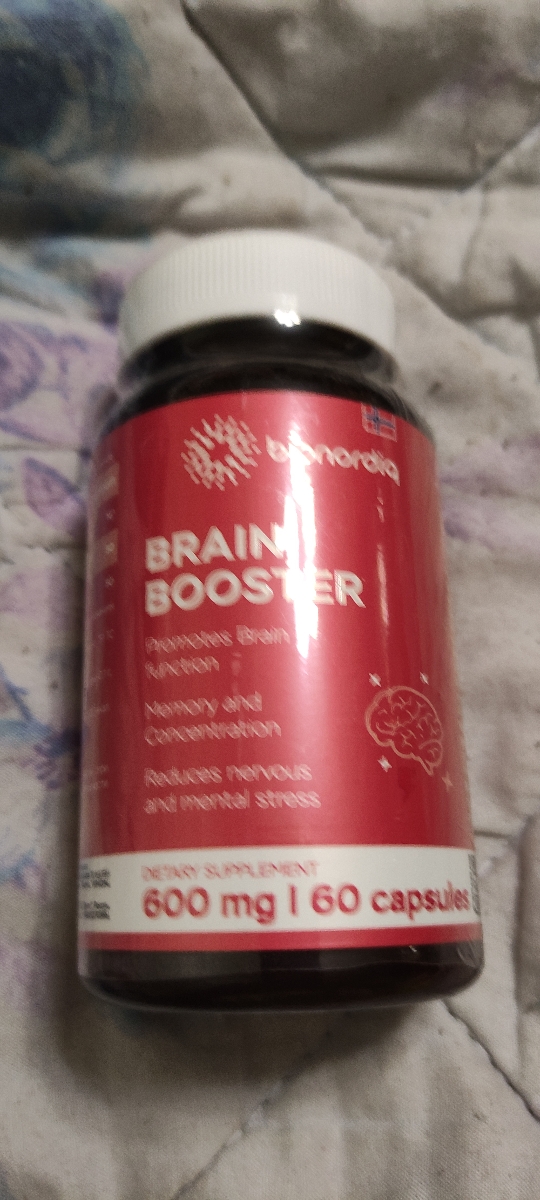 Фото покупателя №500 из 814: Витаминный комплекс для мозга и памяти Brain Booster bionordiq 600 мг 60 капсул, ноотроп, для концентрации, витамины для мозга, для учёбы и работы, БАД, для иммунитета, для здоровья, для профилактики, отзыв на 5 из 5, Ozon, 8 июля 2024