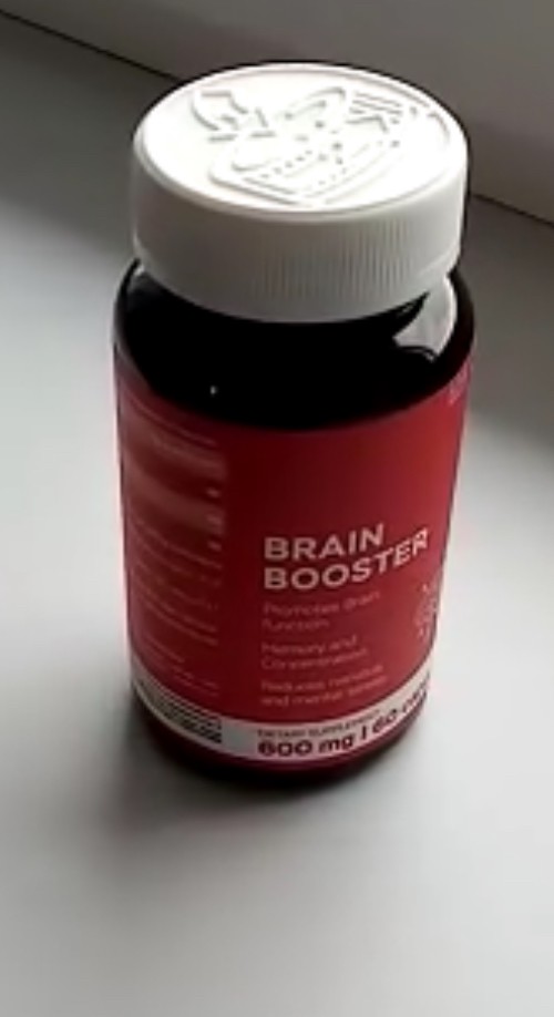 Фото покупателя №415 из 814: Витаминный комплекс для мозга и памяти Brain Booster bionordiq 600 мг 60 капсул, ноотроп, для концентрации, витамины для мозга, для учёбы и работы, БАД, для иммунитета, для здоровья, для профилактики, отзыв на 5 из 5, Ozon, 11 июля 2024