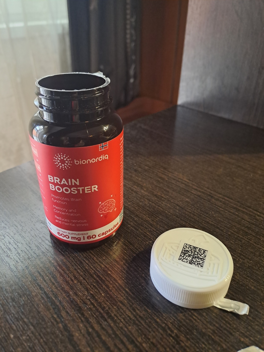 Фото покупателя №403 из 814: Витаминный комплекс для мозга и памяти Brain Booster bionordiq 600 мг 60 капсул, ноотроп, для концентрации, витамины для мозга, для учёбы и работы, БАД, для иммунитета, для здоровья, для профилактики, отзыв на 5 из 5, Ozon, 11 июля 2024