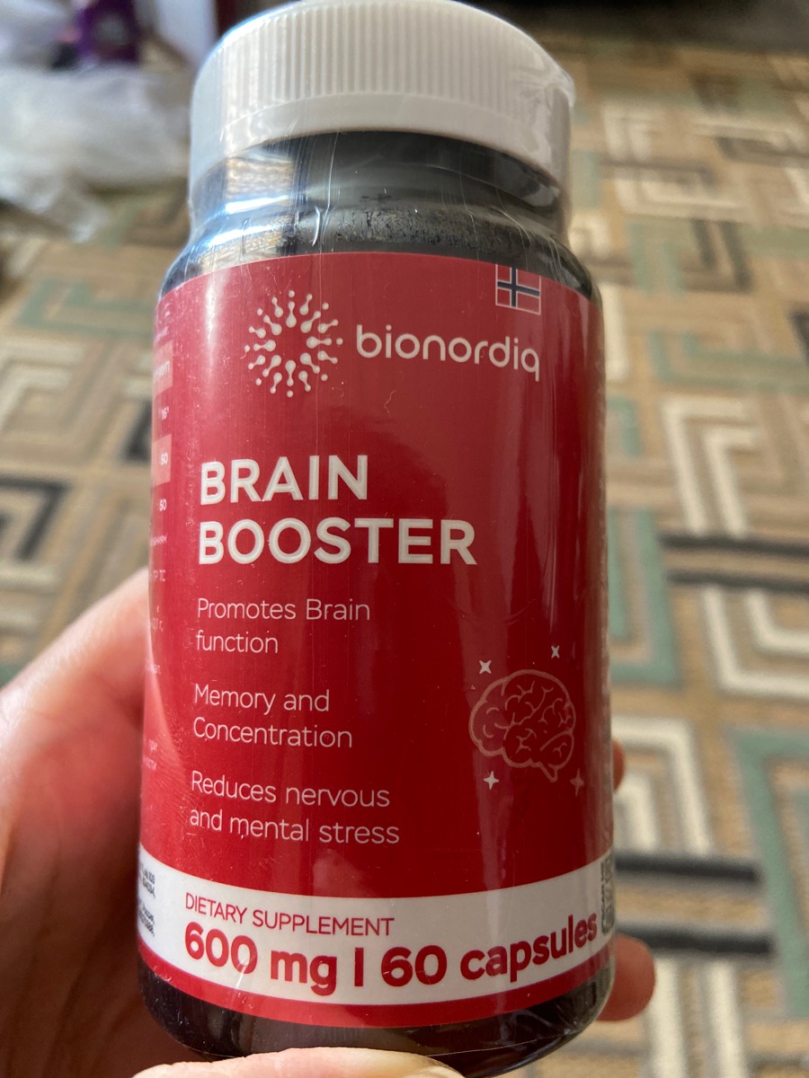 Фото покупателя №360 из 814: Витаминный комплекс для мозга и памяти Brain Booster bionordiq 600 мг 60 капсул, ноотроп, для концентрации, витамины для мозга, для учёбы и работы, БАД, для иммунитета, для здоровья, для профилактики, отзыв на 5 из 5, Ozon, 12 июля 2024