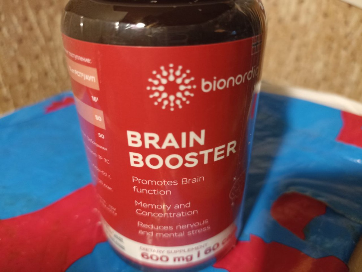 Фото покупателя №352 из 814: Витаминный комплекс для мозга и памяти Brain Booster bionordiq 600 мг 60 капсул, ноотроп, для концентрации, витамины для мозга, для учёбы и работы, БАД, для иммунитета, для здоровья, для профилактики, отзыв на 5 из 5, Ozon, 12 июля 2024