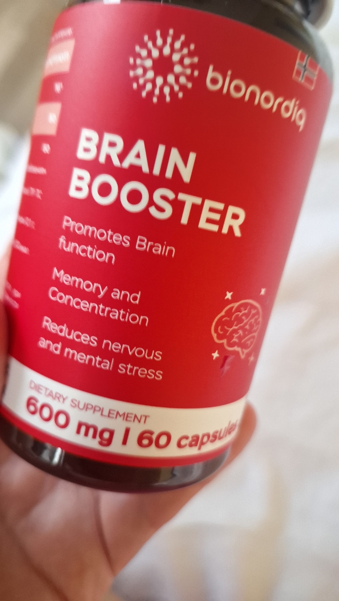 Фото покупателя №289 из 814: Витаминный комплекс для мозга и памяти Brain Booster bionordiq 600 мг 60 капсул, ноотроп, для концентрации, витамины для мозга, для учёбы и работы, БАД, для иммунитета, для здоровья, для профилактики, отзыв на 5 из 5, Ozon, 15 июля 2024