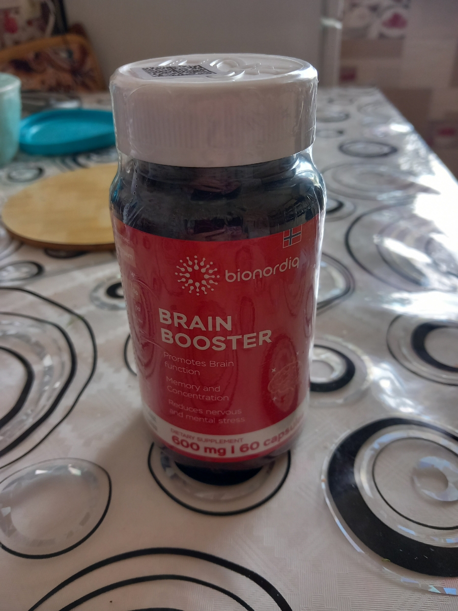 Фото покупателя №232 из 814: Витаминный комплекс для мозга и памяти Brain Booster bionordiq 600 мг 60 капсул, ноотроп, для концентрации, витамины для мозга, для учёбы и работы, БАД, для иммунитета, для здоровья, для профилактики, отзыв на 5 из 5, Ozon, 20 июля 2024