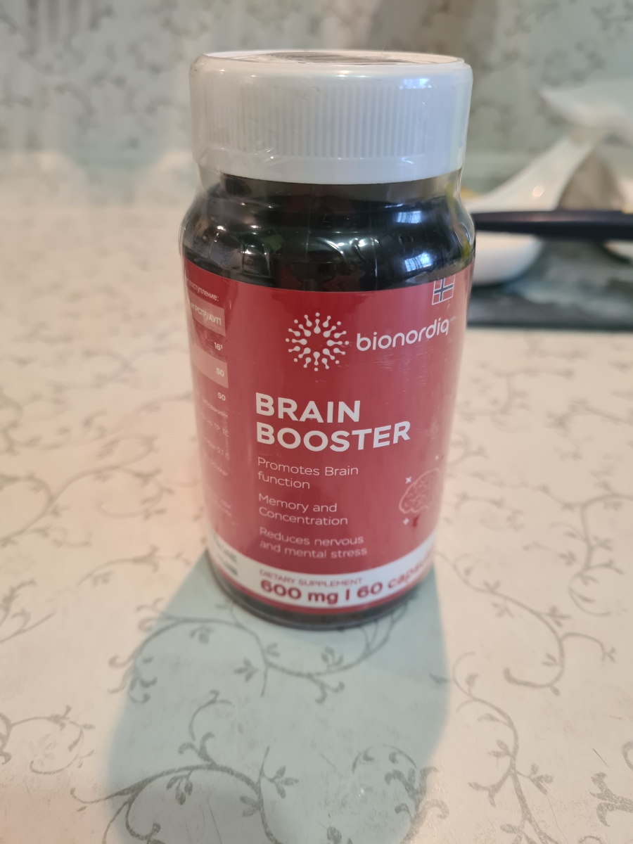 Фото покупателя №225 из 814: Витаминный комплекс для мозга и памяти Brain Booster bionordiq 600 мг 60 капсул, ноотроп, для концентрации, витамины для мозга, для учёбы и работы, БАД, для иммунитета, для здоровья, для профилактики, отзыв на 5 из 5, Ozon, 20 июля 2024