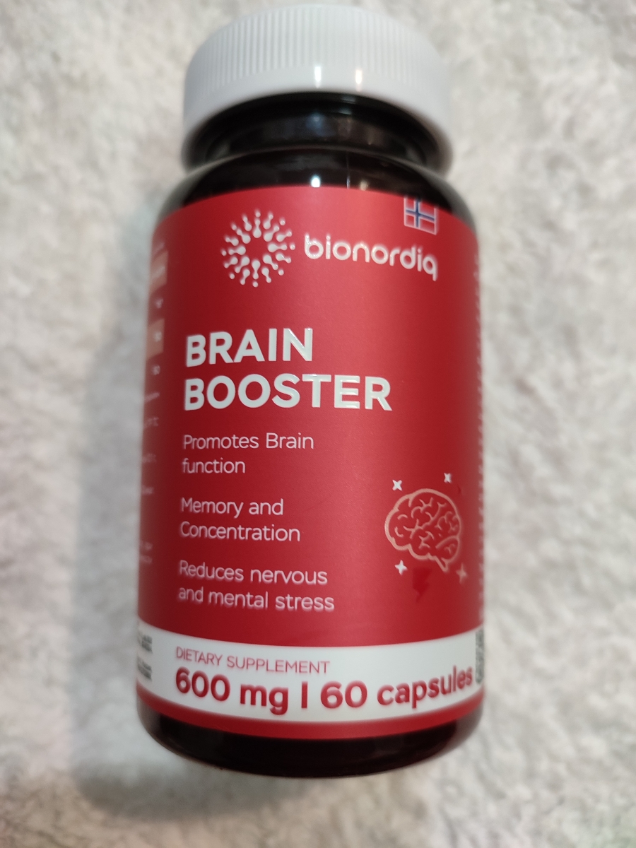 Фото покупателя №222 из 814: Витаминный комплекс для мозга и памяти Brain Booster bionordiq 600 мг 60 капсул, ноотроп, для концентрации, витамины для мозга, для учёбы и работы, БАД, для иммунитета, для здоровья, для профилактики, отзыв на 5 из 5, Ozon, 21 июля 2024