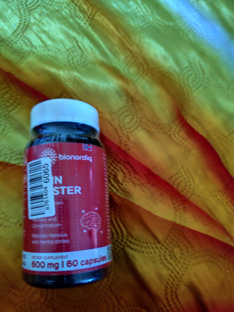 Фото покупателя №189 из 814: Витаминный комплекс для мозга и памяти Brain Booster bionordiq 600 мг 60 капсул, ноотроп, для концентрации, витамины для мозга, для учёбы и работы, БАД, для иммунитета, для здоровья, для профилактики, отзыв на 5 из 5, Ozon, 24 июля 2024