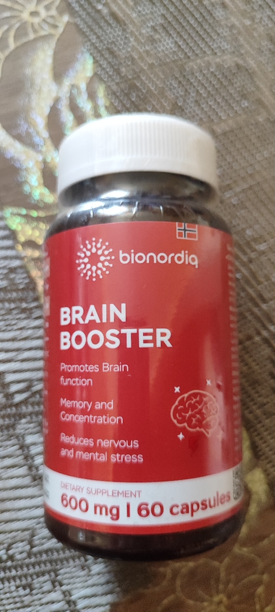 Фото покупателя №178 из 814: Витаминный комплекс для мозга и памяти Brain Booster bionordiq 600 мг 60 капсул, ноотроп, для концентрации, витамины для мозга, для учёбы и работы, БАД, для иммунитета, для здоровья, для профилактики, отзыв на 5 из 5, Ozon, 26 июля 2024