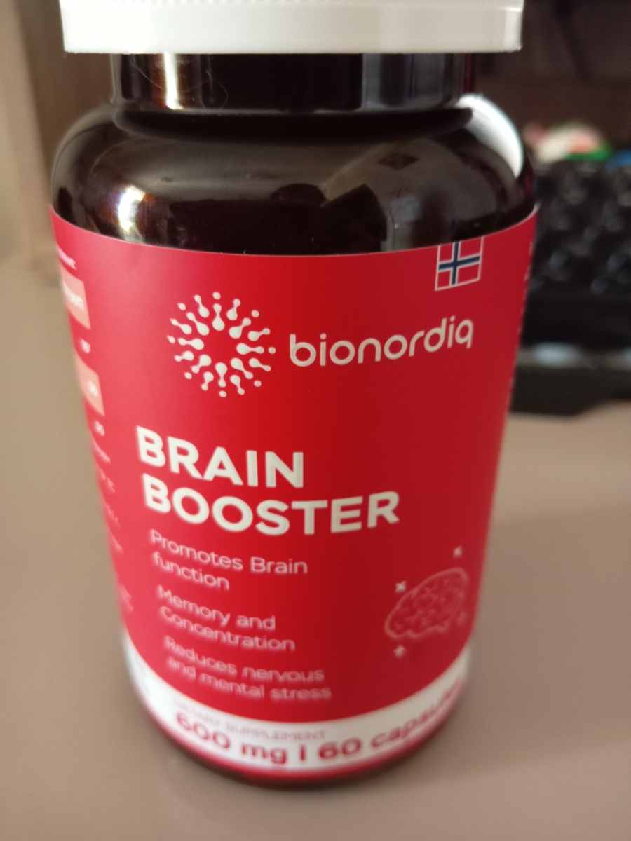 Фото покупателя №138 из 814: Витаминный комплекс для мозга и памяти Brain Booster bionordiq 600 мг 60 капсул, ноотроп, для концентрации, витамины для мозга, для учёбы и работы, БАД, для иммунитета, для здоровья, для профилактики, отзыв на 5 из 5, Ozon, 2 августа 2024