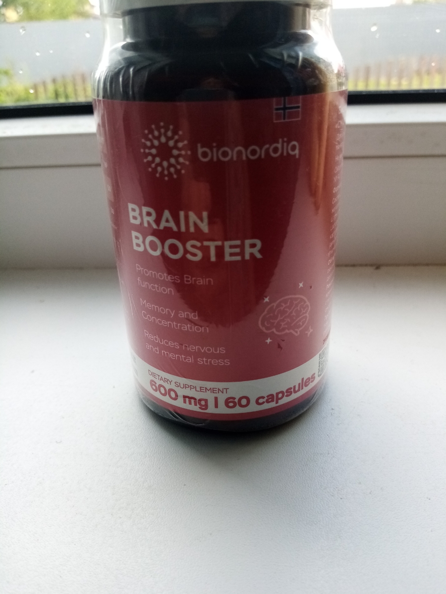 Фото покупателя №118 из 814: Витаминный комплекс для мозга и памяти Brain Booster bionordiq 600 мг 60 капсул, ноотроп, для концентрации, витамины для мозга, для учёбы и работы, БАД, для иммунитета, для здоровья, для профилактики, отзыв на 5 из 5, Ozon, 8 августа 2024