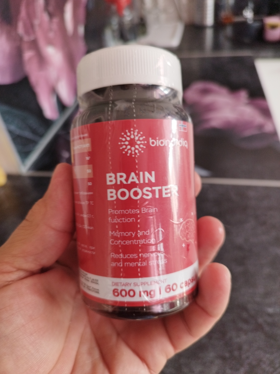Фото покупателя №91 из 814: Витаминный комплекс для мозга и памяти Brain Booster bionordiq 600 мг 60 капсул, ноотроп, для концентрации, витамины для мозга, для учёбы и работы, БАД, для иммунитета, для здоровья, для профилактики, отзыв на 5 из 5, Ozon, 28 августа 2024