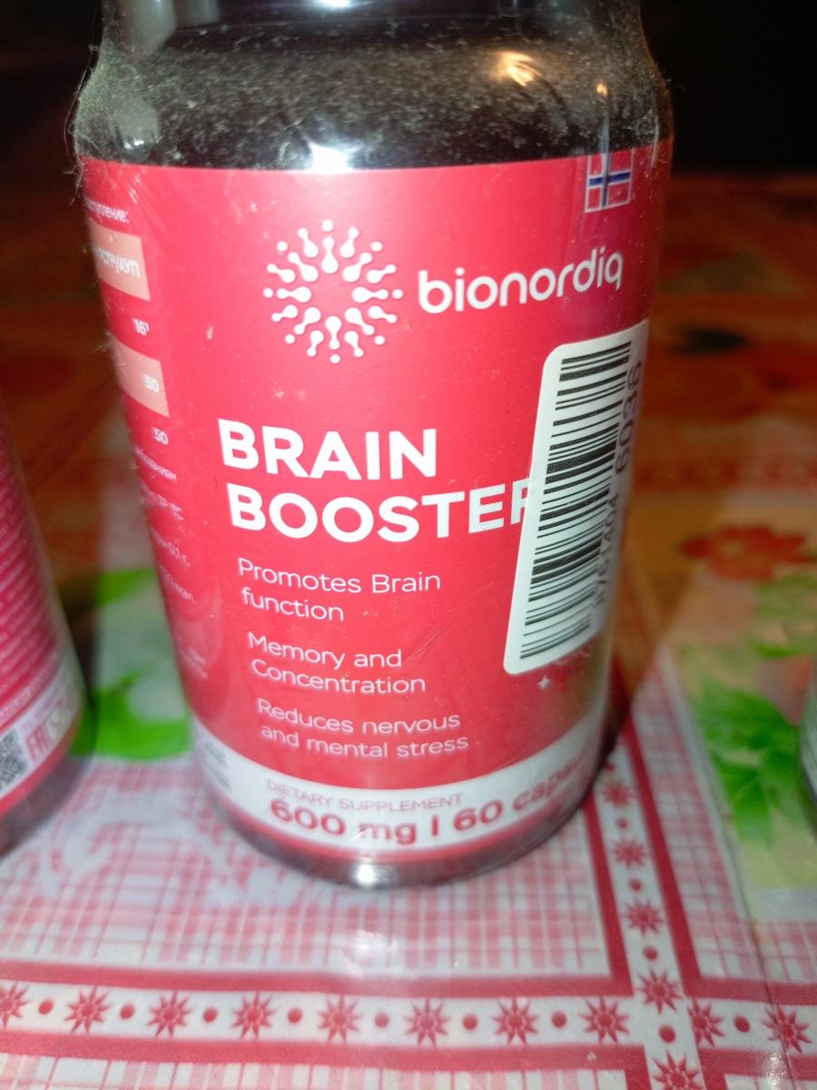 Фото покупателя №72 из 814: Витаминный комплекс для мозга и памяти Brain Booster bionordiq 600 мг 60 капсул, ноотроп, для концентрации, витамины для мозга, для учёбы и работы, БАД, для иммунитета, для здоровья, для профилактики, отзыв на 5 из 5, Ozon, 18 января 2025