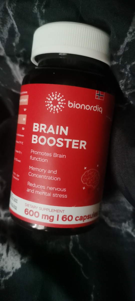 Фото покупателя №65 из 814: Витаминный комплекс для мозга и памяти Brain Booster bionordiq 600 мг 60 капсул, ноотроп, для концентрации, витамины для мозга, для учёбы и работы, БАД, для иммунитета, для здоровья, для профилактики, отзыв на 4 из 5, Ozon, 18 января 2025