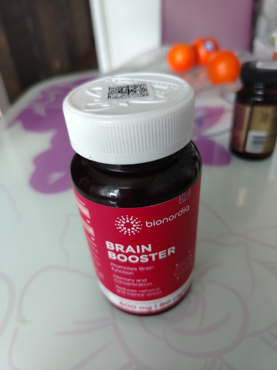 Фото покупателя №61 из 814: Витаминный комплекс для мозга и памяти Brain Booster bionordiq 600 мг 60 капсул, ноотроп, для концентрации, витамины для мозга, для учёбы и работы, БАД, для иммунитета, для здоровья, для профилактики, отзыв на 5 из 5, Ozon, 18 января 2025