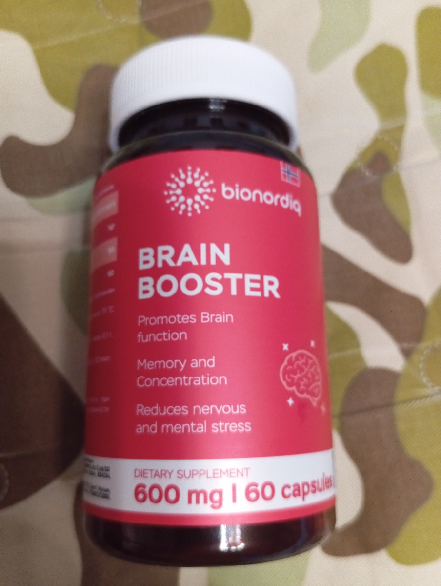 Фото покупателя №55 из 814: Витаминный комплекс для мозга и памяти Brain Booster bionordiq 600 мг 60 капсул, ноотроп, для концентрации, витамины для мозга, для учёбы и работы, БАД, для иммунитета, для здоровья, для профилактики, отзыв на 5 из 5, Ozon, 18 января 2025