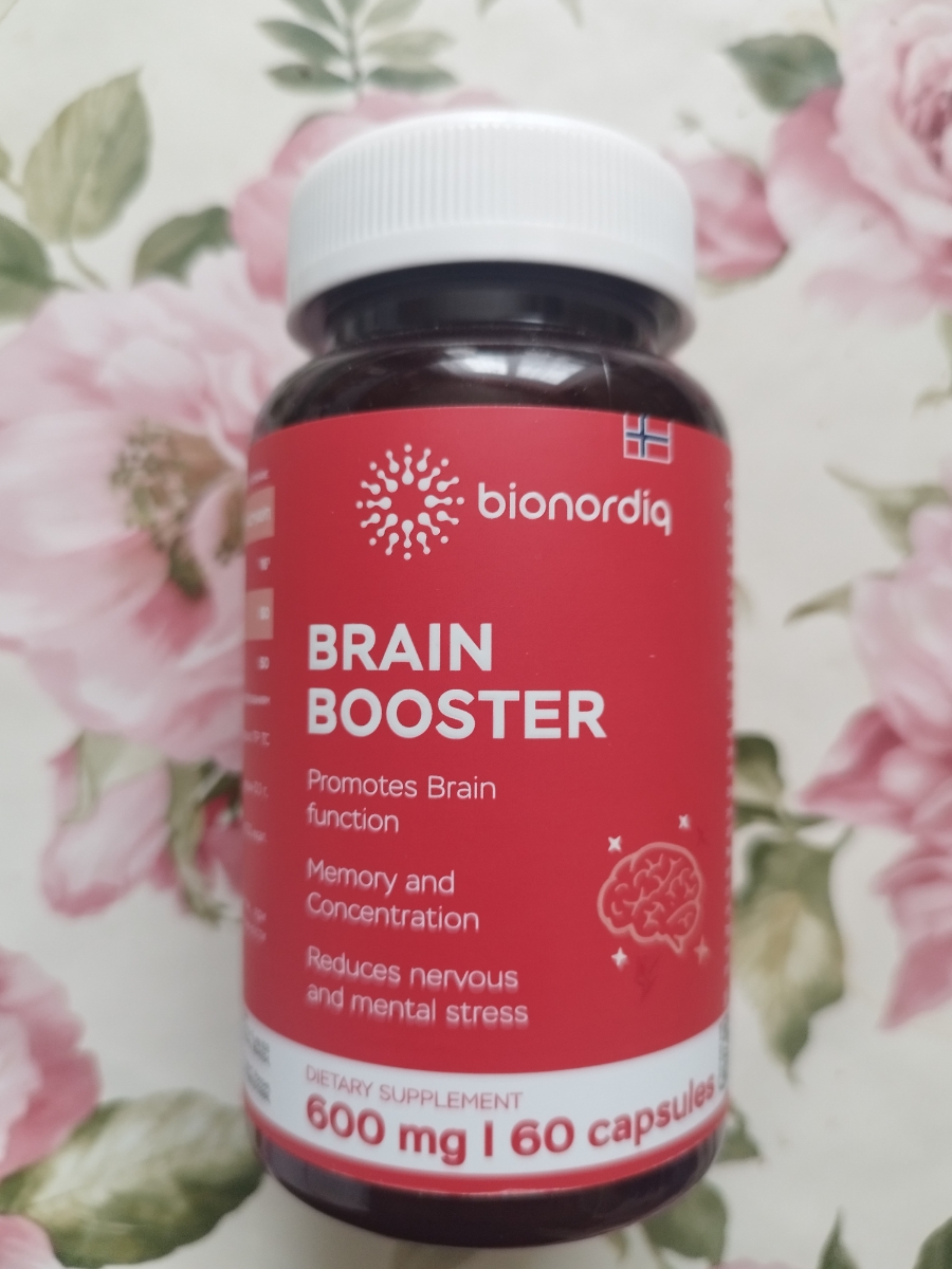 Фото покупателя №52 из 814: Витаминный комплекс для мозга и памяти Brain Booster bionordiq 600 мг 60 капсул, ноотроп, для концентрации, витамины для мозга, для учёбы и работы, БАД, для иммунитета, для здоровья, для профилактики, отзыв на 5 из 5, Ozon, 18 января 2025