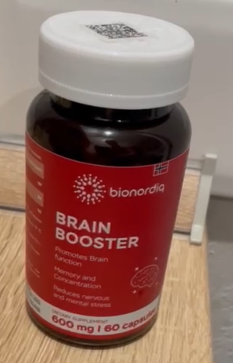 Фото покупателя №39 из 814: Витаминный комплекс для мозга и памяти Brain Booster bionordiq 600 мг 60 капсул, ноотроп, для концентрации, витамины для мозга, для учёбы и работы, БАД, для иммунитета, для здоровья, для профилактики, отзыв на 5 из 5, Ozon, 18 января 2025