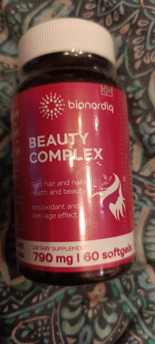 Фото покупателя №192 из 420: Витаминный комплекс для волос ногтей и кожи Beauty Complex bionordiq 790 мг 60 капсул, биотин коллаген, витамины красоты, для женщин, для роста волос, БАД, для иммунитета, для здоровья, для костей, отзыв на 5 из 5, Ozon, 10 июля 2024