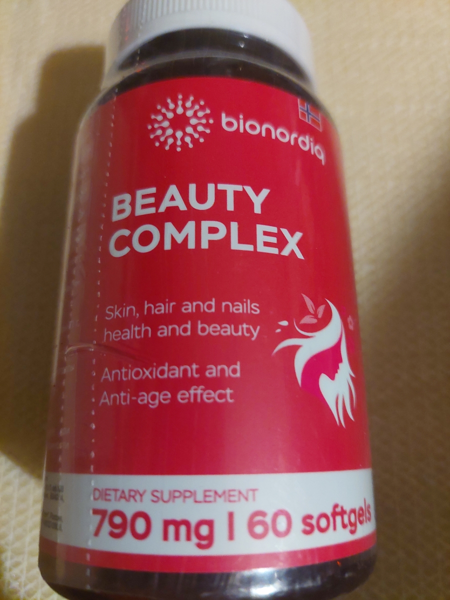 Фото покупателя №152 из 420: Витаминный комплекс для волос ногтей и кожи Beauty Complex bionordiq 790 мг 60 капсул, биотин коллаген, витамины красоты, для женщин, для роста волос, БАД, для иммунитета, для здоровья, для костей, отзыв на 5 из 5, Ozon, 12 июля 2024