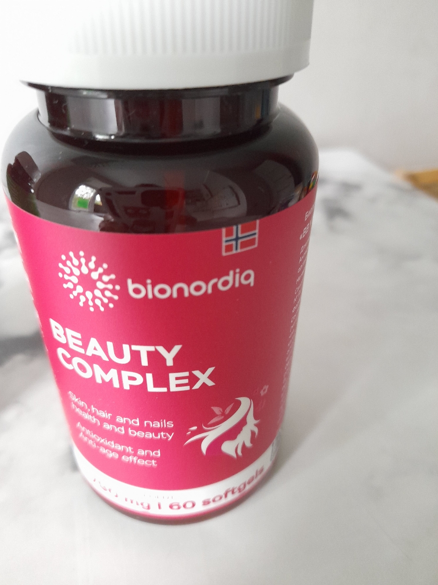 Фото покупателя №139 из 420: Витаминный комплекс для волос ногтей и кожи Beauty Complex bionordiq 790 мг 60 капсул, биотин коллаген, витамины красоты, для женщин, для роста волос, БАД, для иммунитета, для здоровья, для костей, отзыв на 5 из 5, Ozon, 15 июля 2024