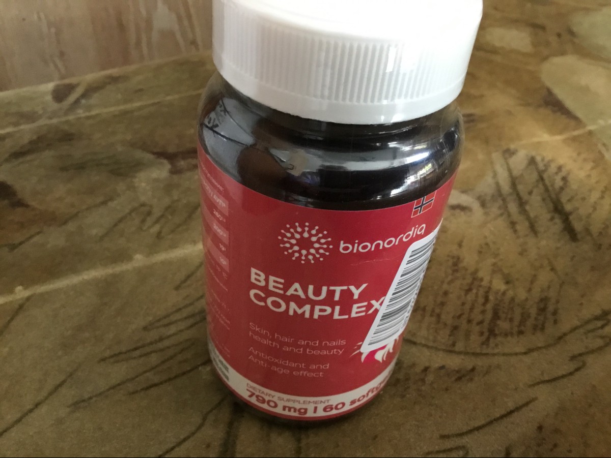 Фото покупателя №68 из 420: Витаминный комплекс для волос ногтей и кожи Beauty Complex bionordiq 790 мг 60 капсул, биотин коллаген, витамины красоты, для женщин, для роста волос, БАД, для иммунитета, для здоровья, для костей, отзыв на 5 из 5, Ozon, 24 июля 2024