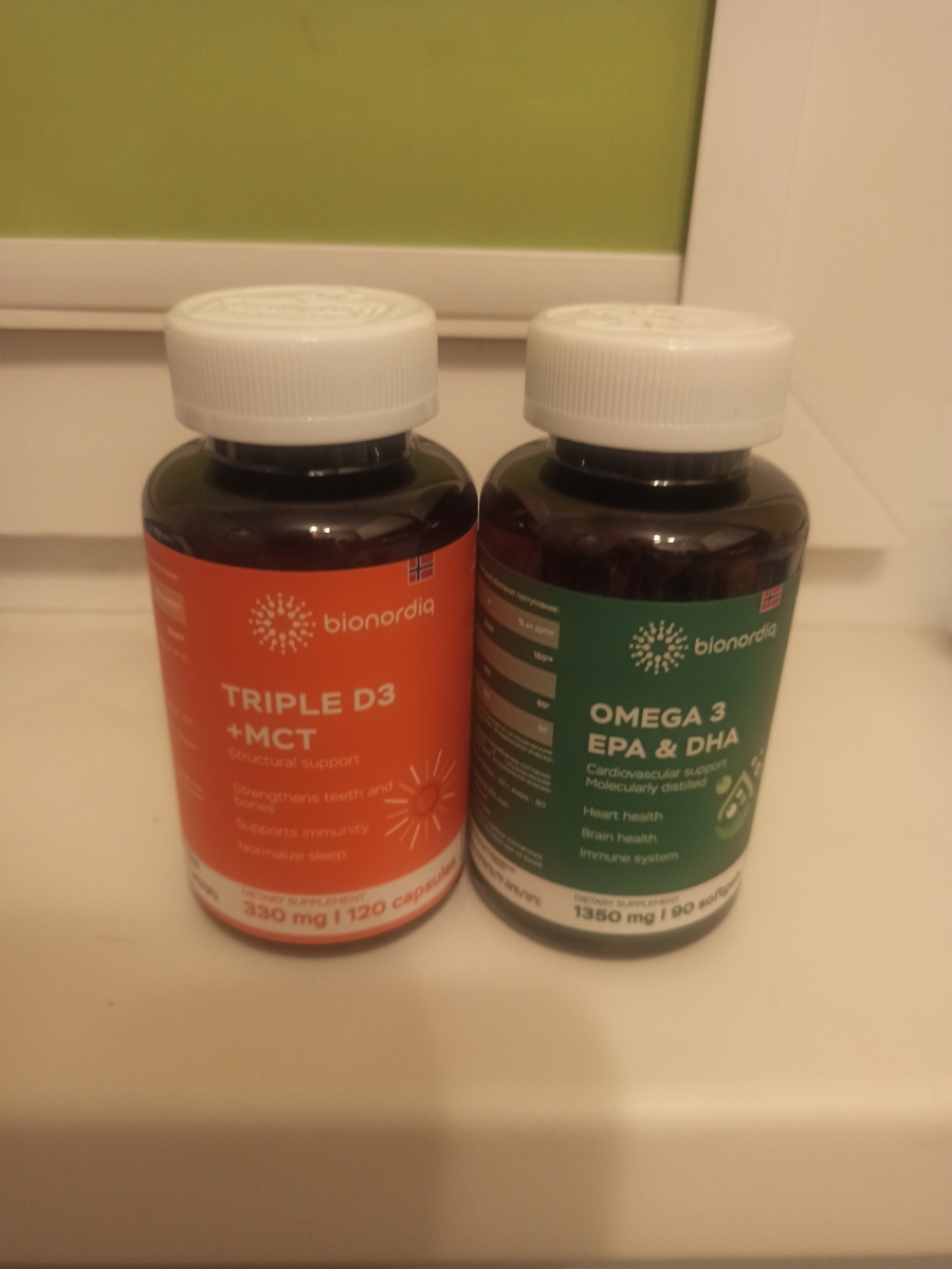 Фото покупателя №131 из 144: Омега 3 витаминный комплекс Omega 3 EPA DHA bionordiq 1350 мг 90 капсул, рыбий жир, для сердца и сосудов, для иммунитета, для волос и кожи, для женщин и мужчин, для здоровья, витамины, БАД, для костей, отзыв на 5 из 5, Ozon, 23 сентября 2024