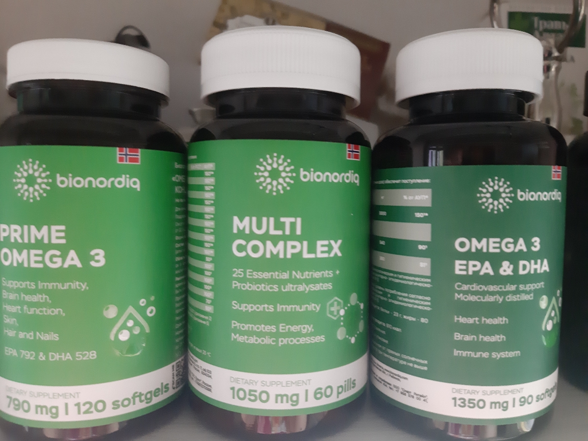 Фото покупателя №130 из 144: Омега 3 витаминный комплекс Omega 3 EPA DHA bionordiq 1350 мг 90 капсул, рыбий жир, для сердца и сосудов, для иммунитета, для волос и кожи, для женщин и мужчин, для здоровья, витамины, БАД, для костей, отзыв на 5 из 5, Ozon, 28 сентября 2024