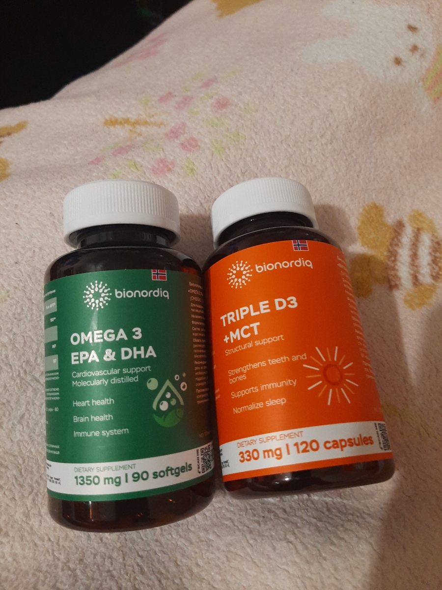 Фото покупателя №101 из 144: Омега 3 витаминный комплекс Omega 3 EPA DHA bionordiq 1350 мг 90 капсул, рыбий жир, для сердца и сосудов, для иммунитета, для волос и кожи, для женщин и мужчин, для здоровья, витамины, БАД, для костей, отзыв на 5 из 5, Ozon, 18 ноября 2024