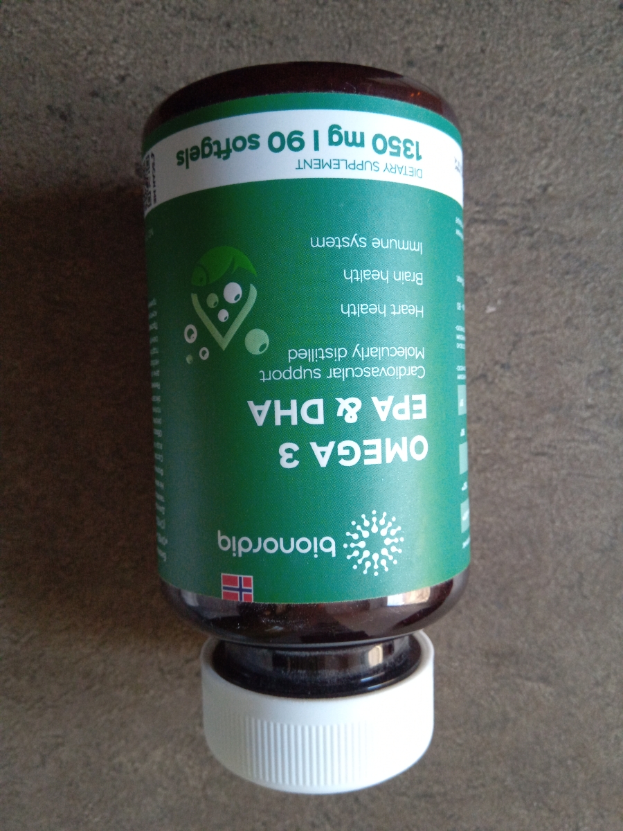 Фото покупателя №16 из 144: Омега 3 витаминный комплекс Omega 3 EPA DHA bionordiq 1350 мг 90 капсул, рыбий жир, для сердца и сосудов, для иммунитета, для волос и кожи, для женщин и мужчин, для здоровья, витамины, БАД, для костей, отзыв на 5 из 5, Ozon, 22 февраля 2026
